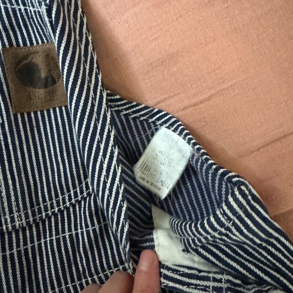 Vintage Pinstripe Overalls - Picture 3 of 5